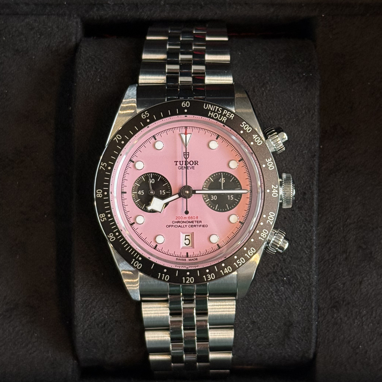 Tudor Black Bay Chrono 41mm Pink, m79360n-0019