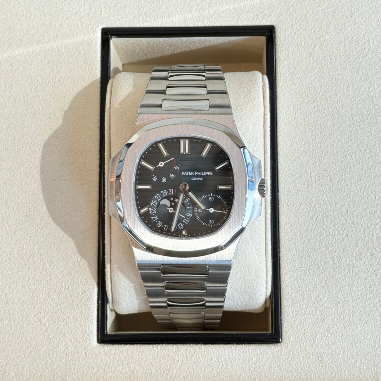 Nautilus Jumbo, Stainless Steel, 5712/1A