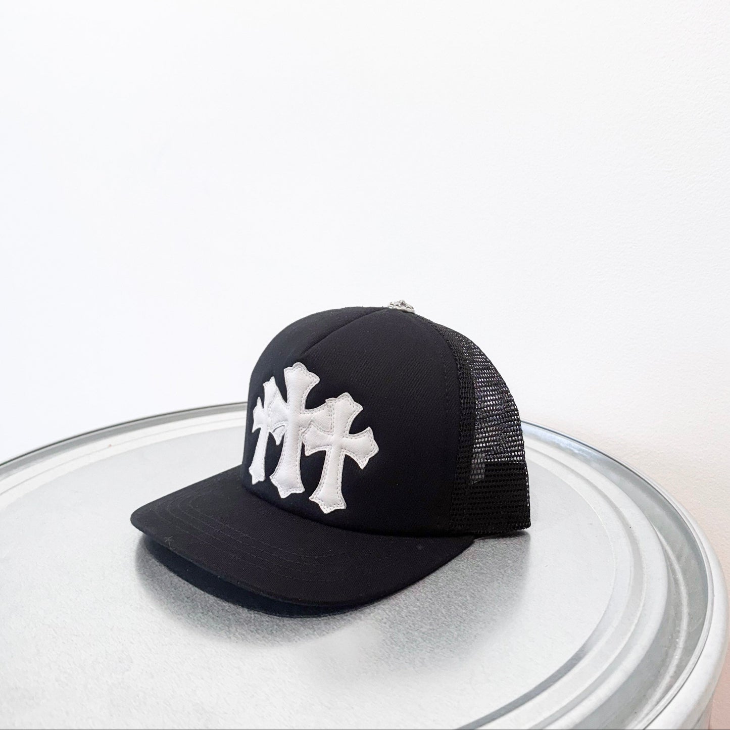 Triple Cemetery Cross Trucker Cap