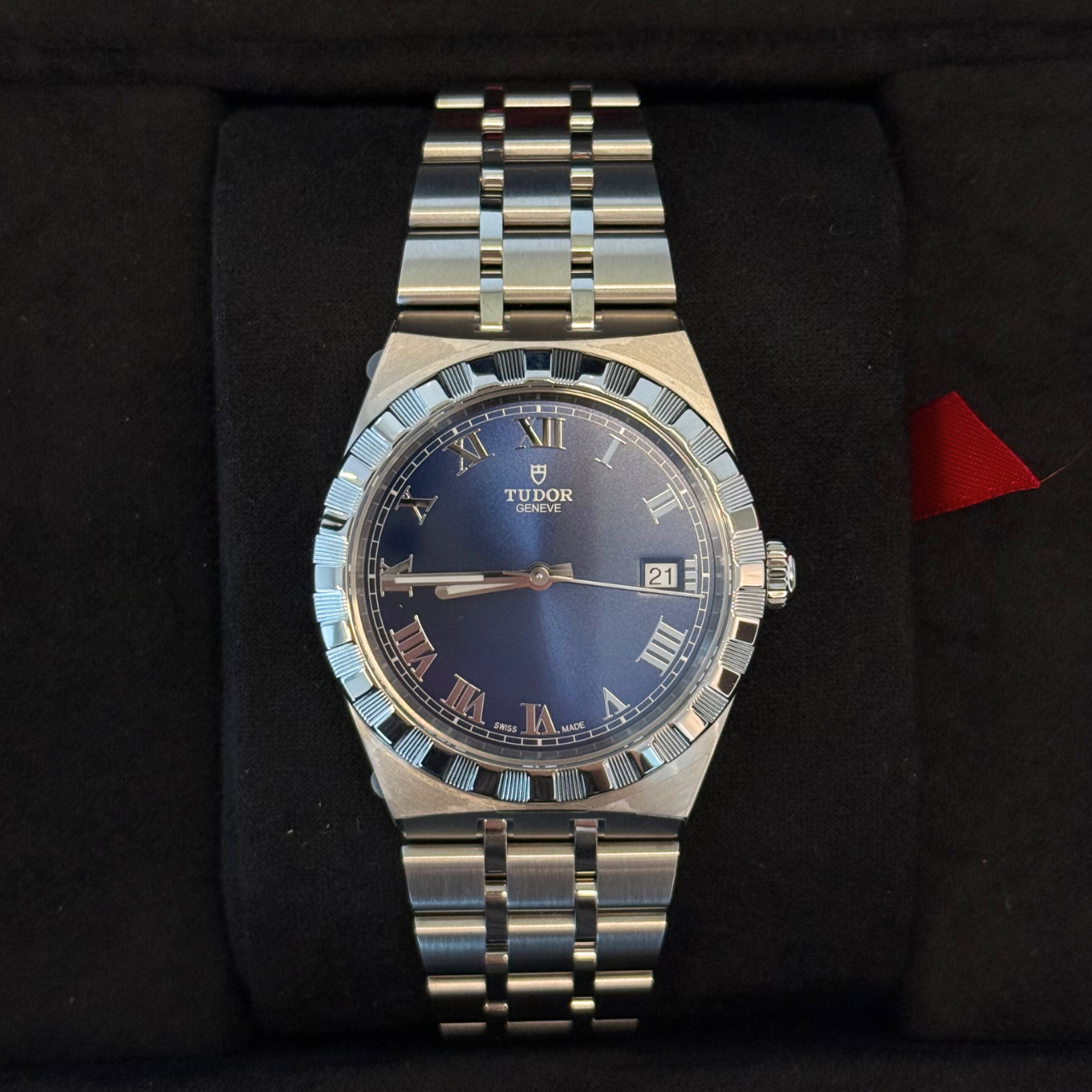 Tudor Royal 38mm Blue Sunray, M28500-0005