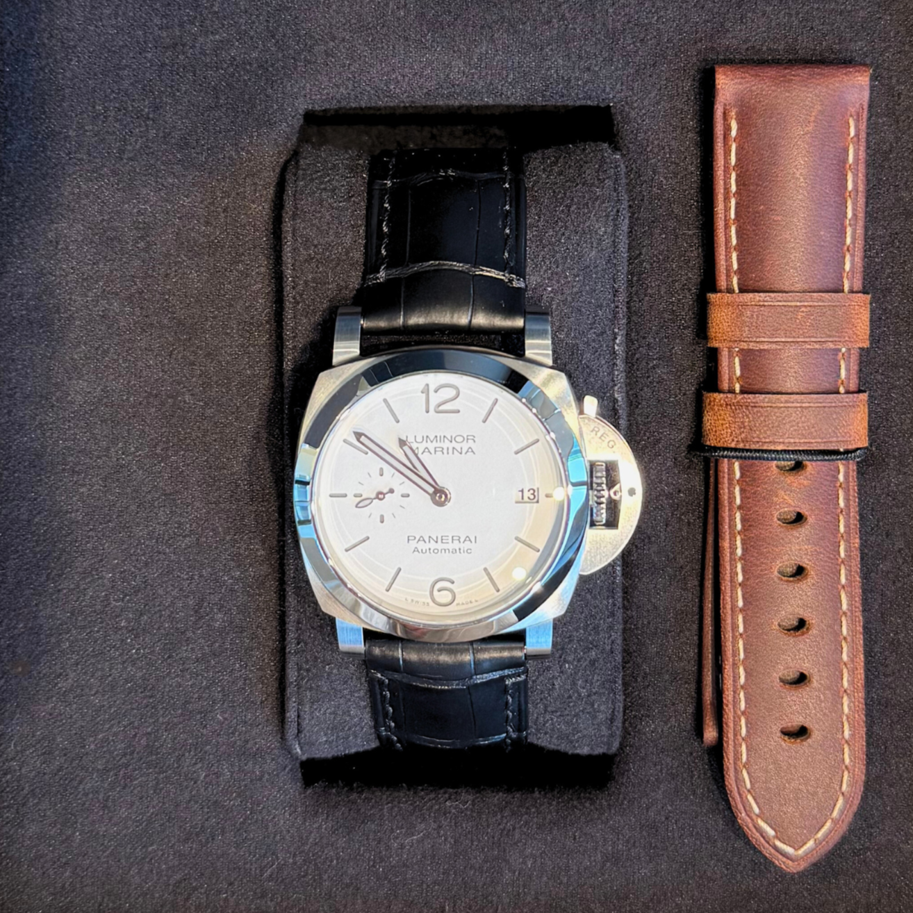 Luminor Marina Quaranta White, PAM01271