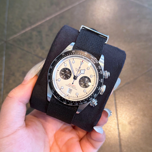 Tudor Black Bay Chrono 41mm Opaline with black counters, m79360n-0005