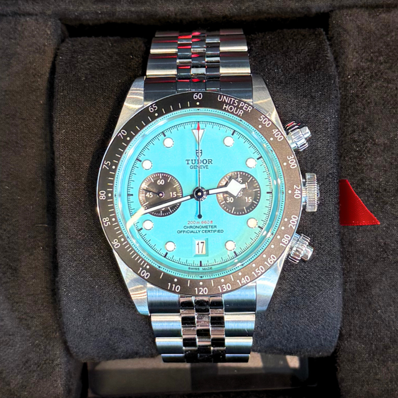 Tudor Black Bay Chrono 41mm Turquoise, m79360n-0024