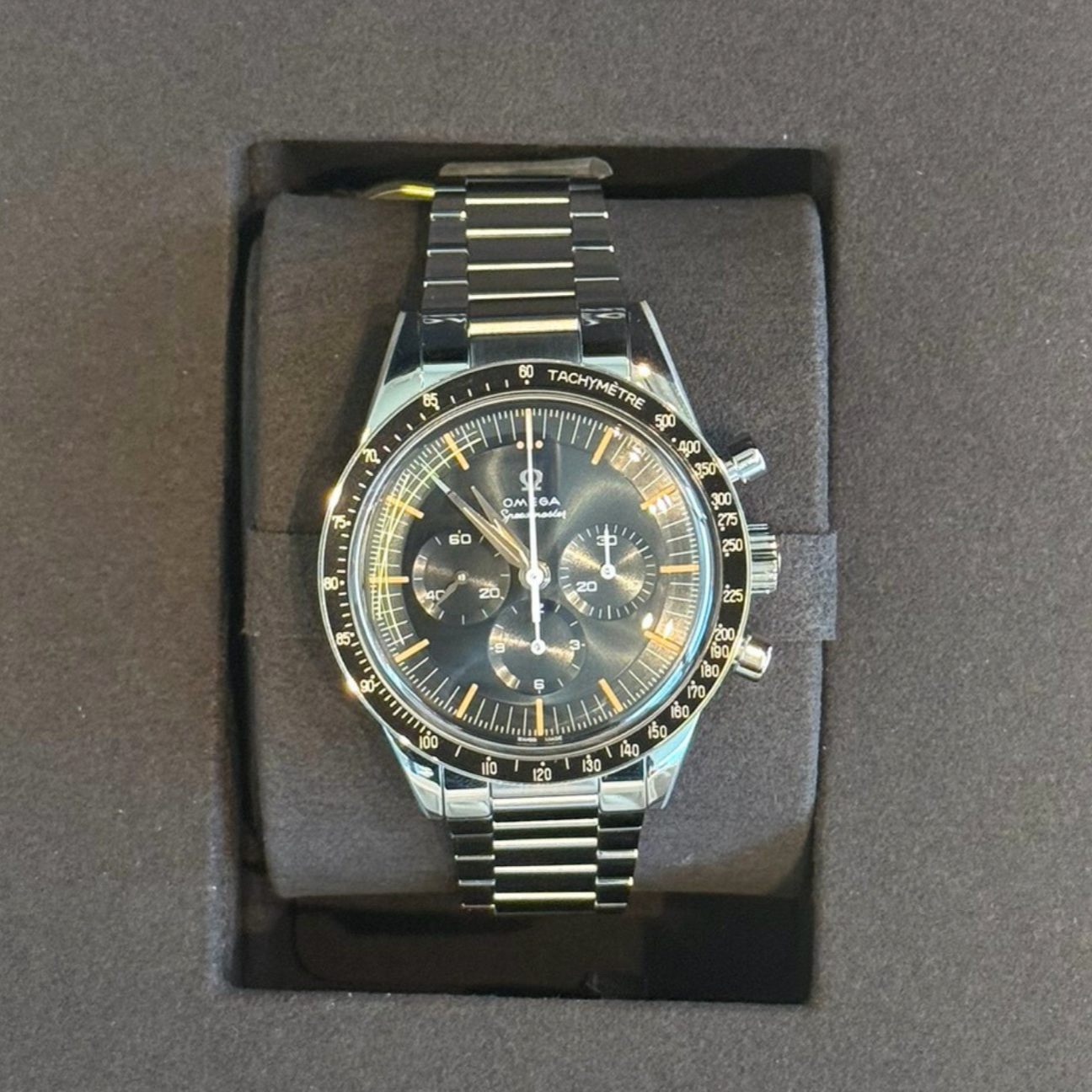 Speedmaster First OMEGA in Space 39.7 mm, Steel on steel, 310.30.40.50.06.001
