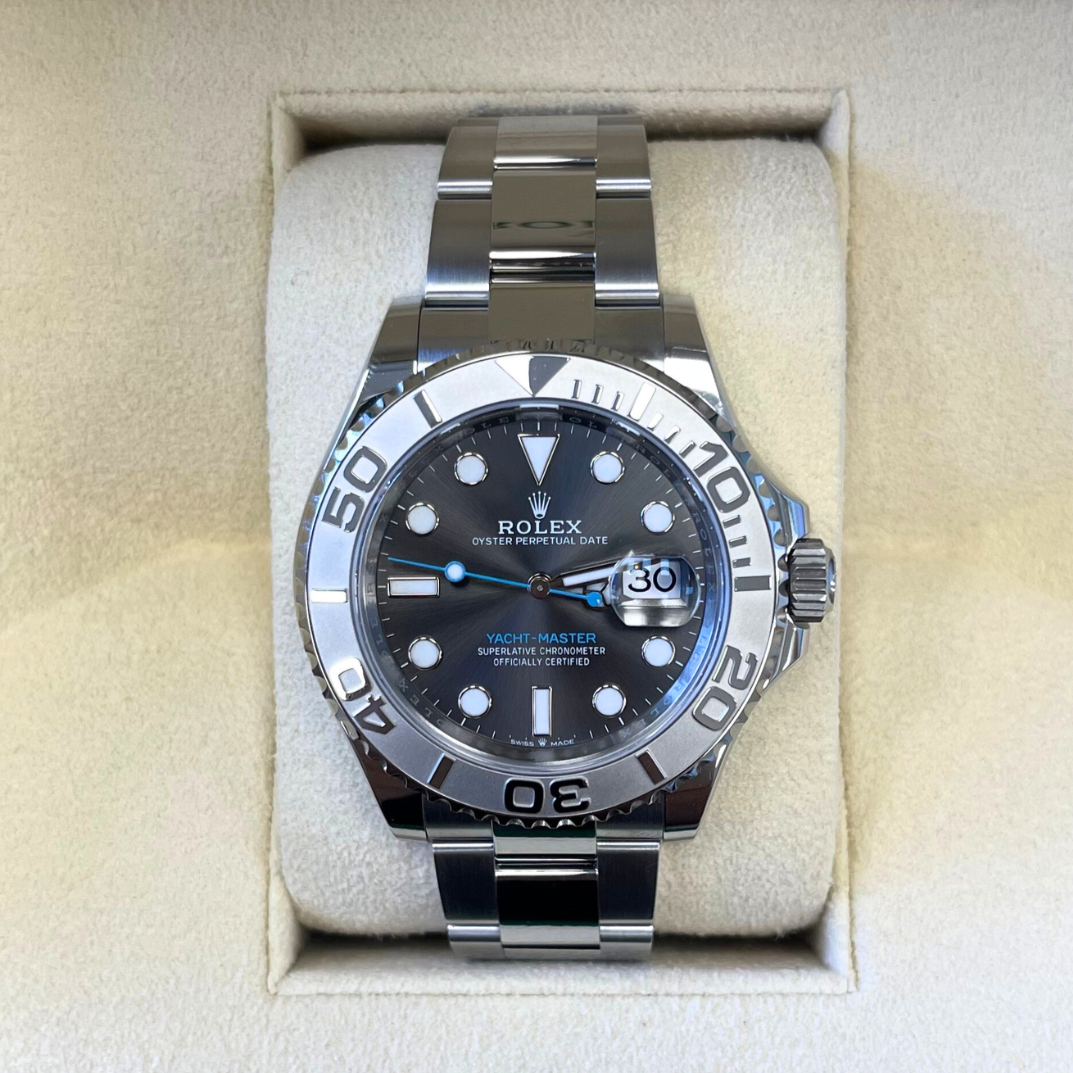 Yacht-Master 40 Slate, Oystersteel and Platium, 126622