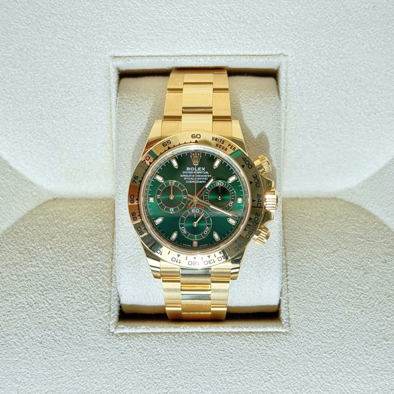 Cosmograph Daytona "John Mayor" Oyster, Yellow gold, 116508