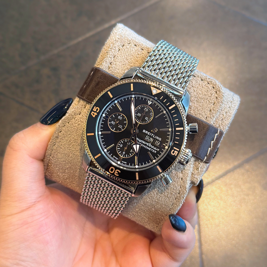 Superocean Heritage Chronograph 44 18k Red Gold, U13313121B1A1