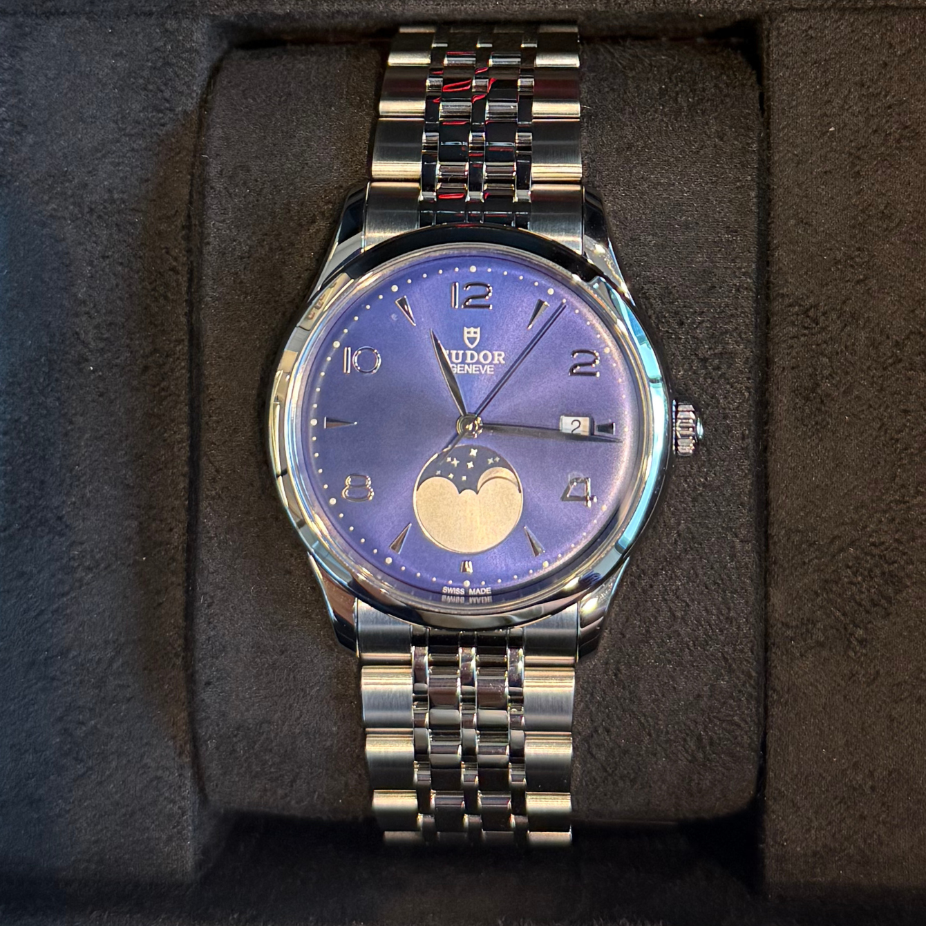 TUDOR 1926 Luna 39mm Blue, m91560-0002