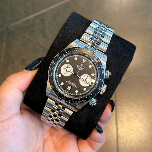 Tudor Black Bay Chrono 41mm Black with silver counters, m79360N-0013