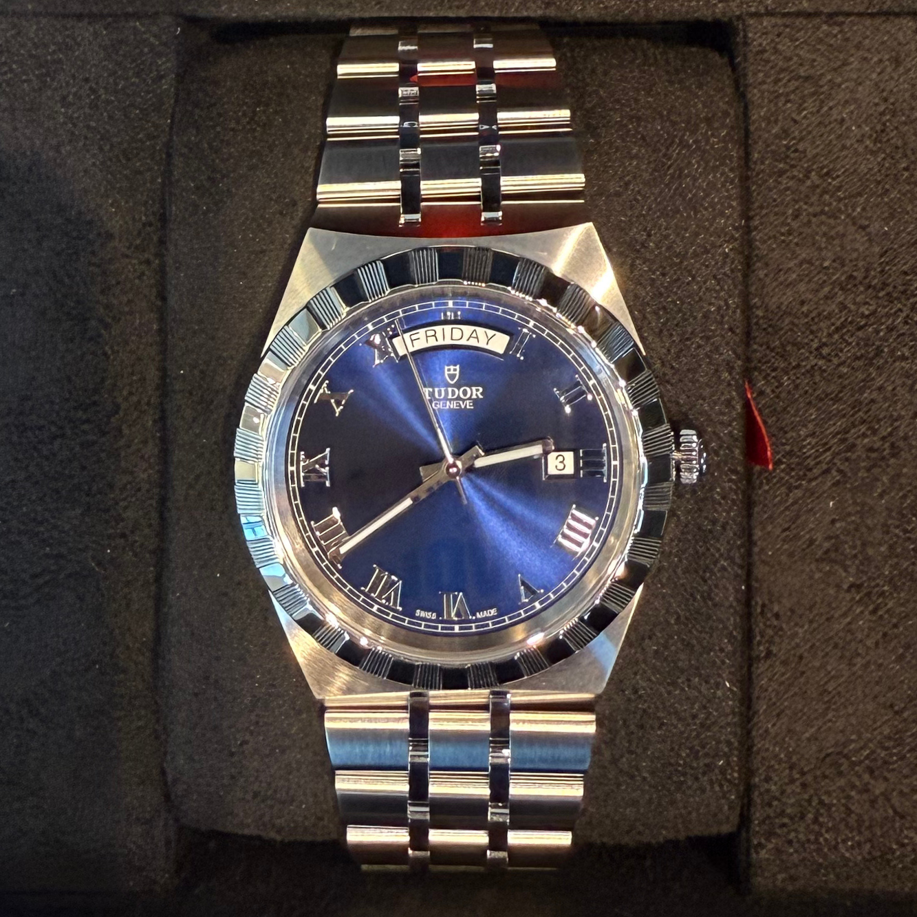Tudor Royal 41mm Blue Sunray, M28600-0005