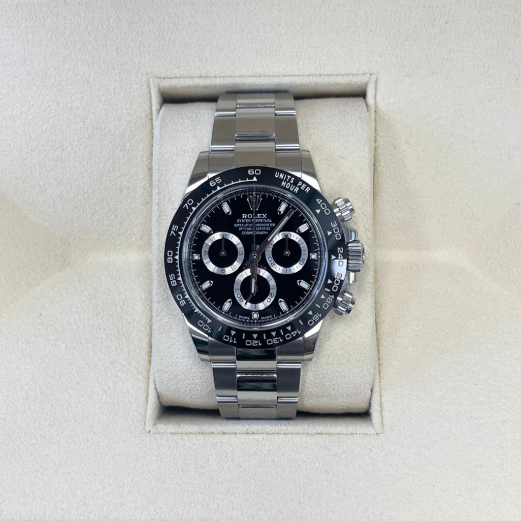 Cosmograph Daytona Black, Oystersteel, 116500LN