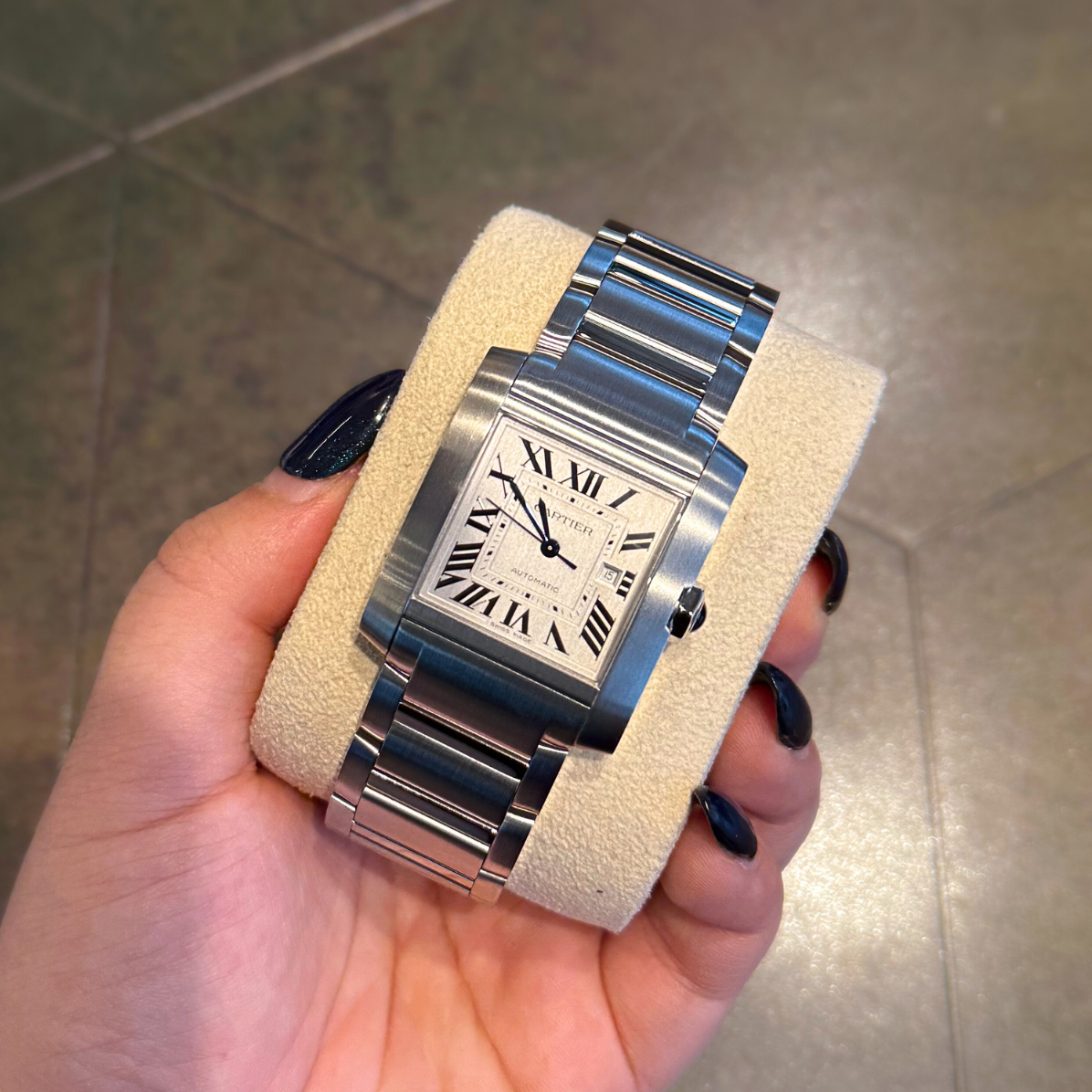 Tank Française Medium, Stainless Steel, WSTA0105