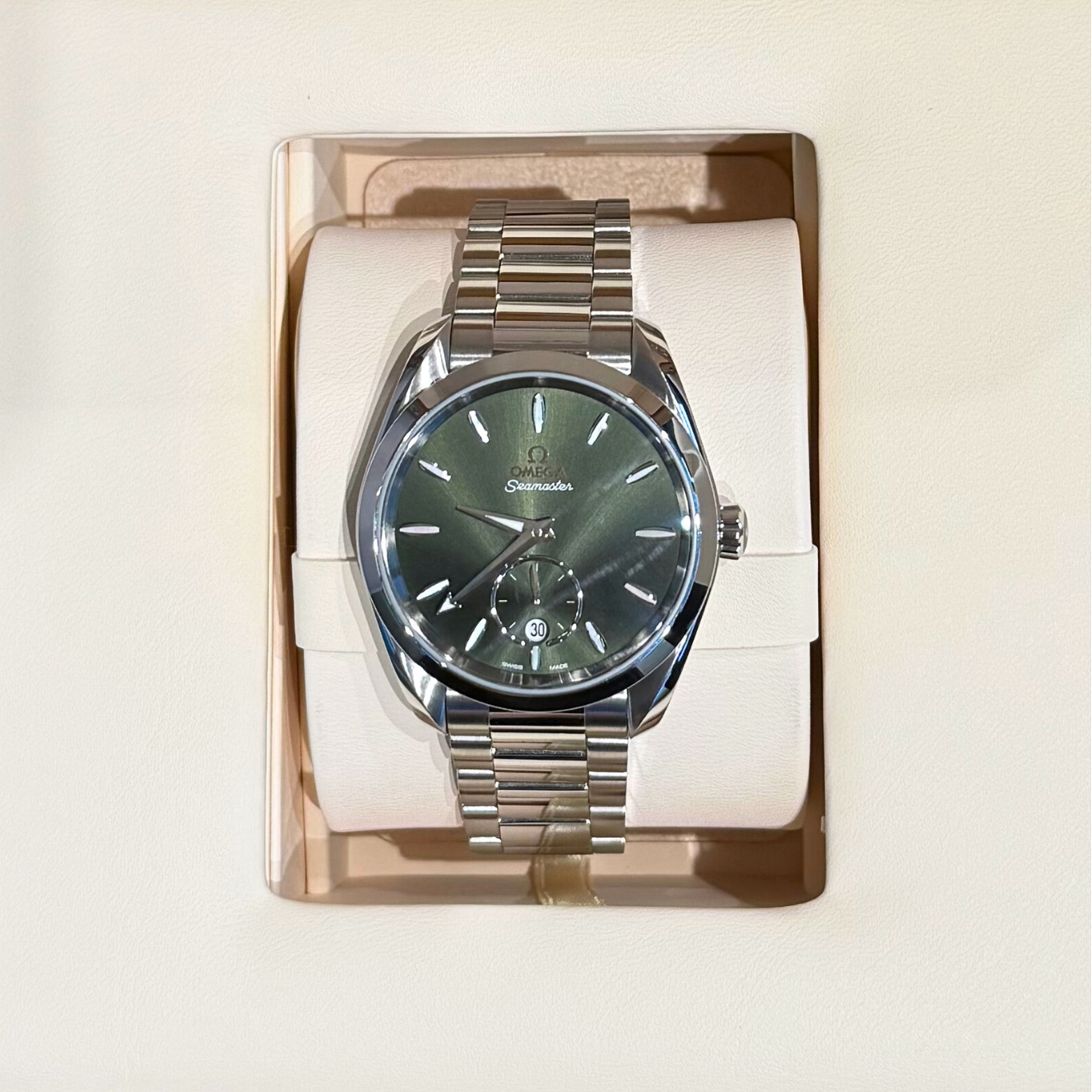 Seamaster Aqua Terra 150M 38mm, Steel on steel, 220.10.38.20.10.001