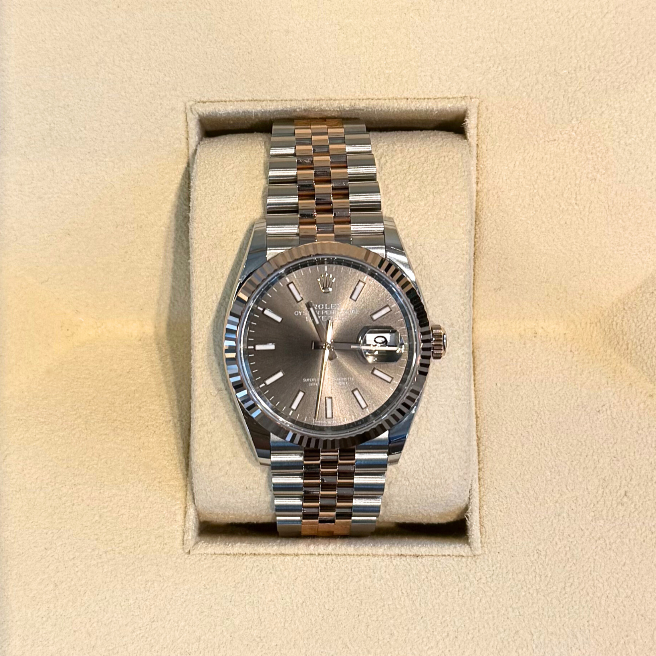 Datejust 36 Slate Jubilee, Oystersteel and Everose gold, 126231