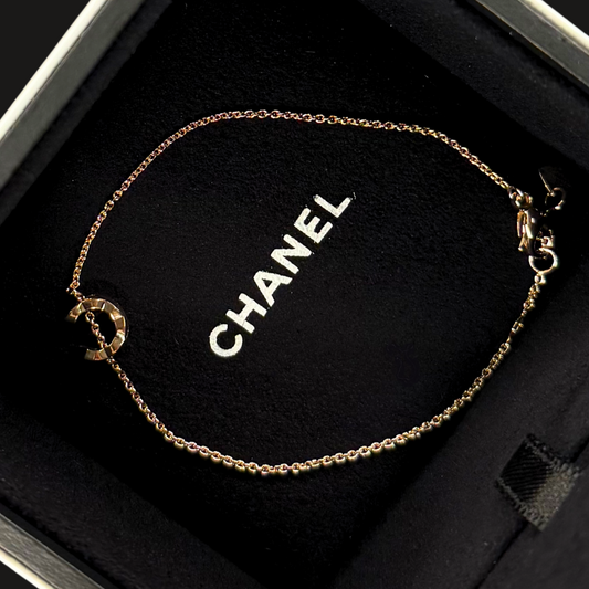 COCO Bracelet Quilted Motif, 18K BEIGE GOLD