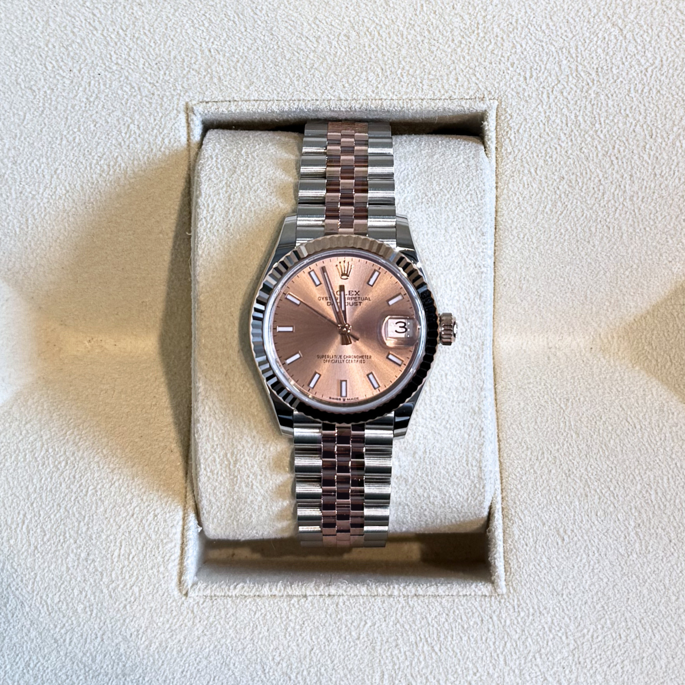 Datejust 31 Pink Jubilee, Oystersteel and Everose gold, 278271
