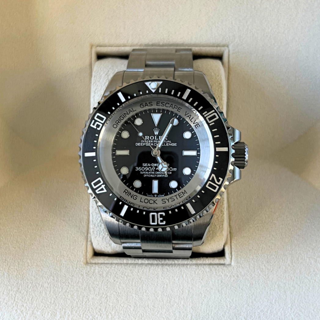 Deepsea Challenge 50 Black, RLX Titanium, 126067