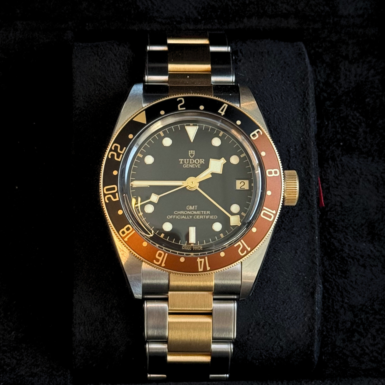 Tudor Black Bay GMT S&G 41mm Black, m79833mn-0001