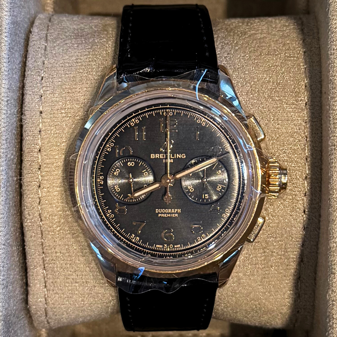 Premier B15 Duograph 42, 18K Red Gold, RB1510251B1P1