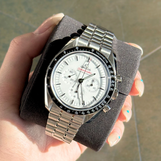 Speedmaster Moonwatch Professional White, Stainless Steel, 310.30.42.50.04.001