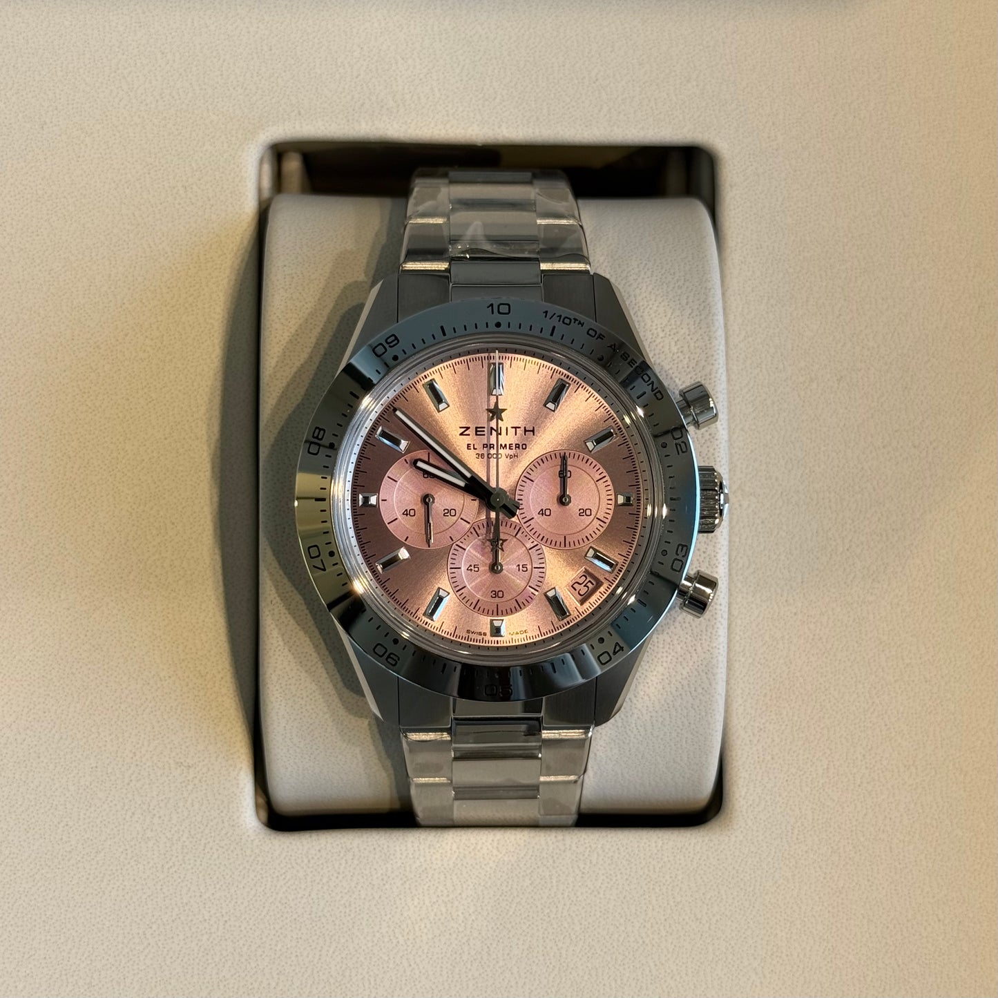 Zenith Chronomaster Sport 41 "Pink October" 03.3109.3600/18.M3100