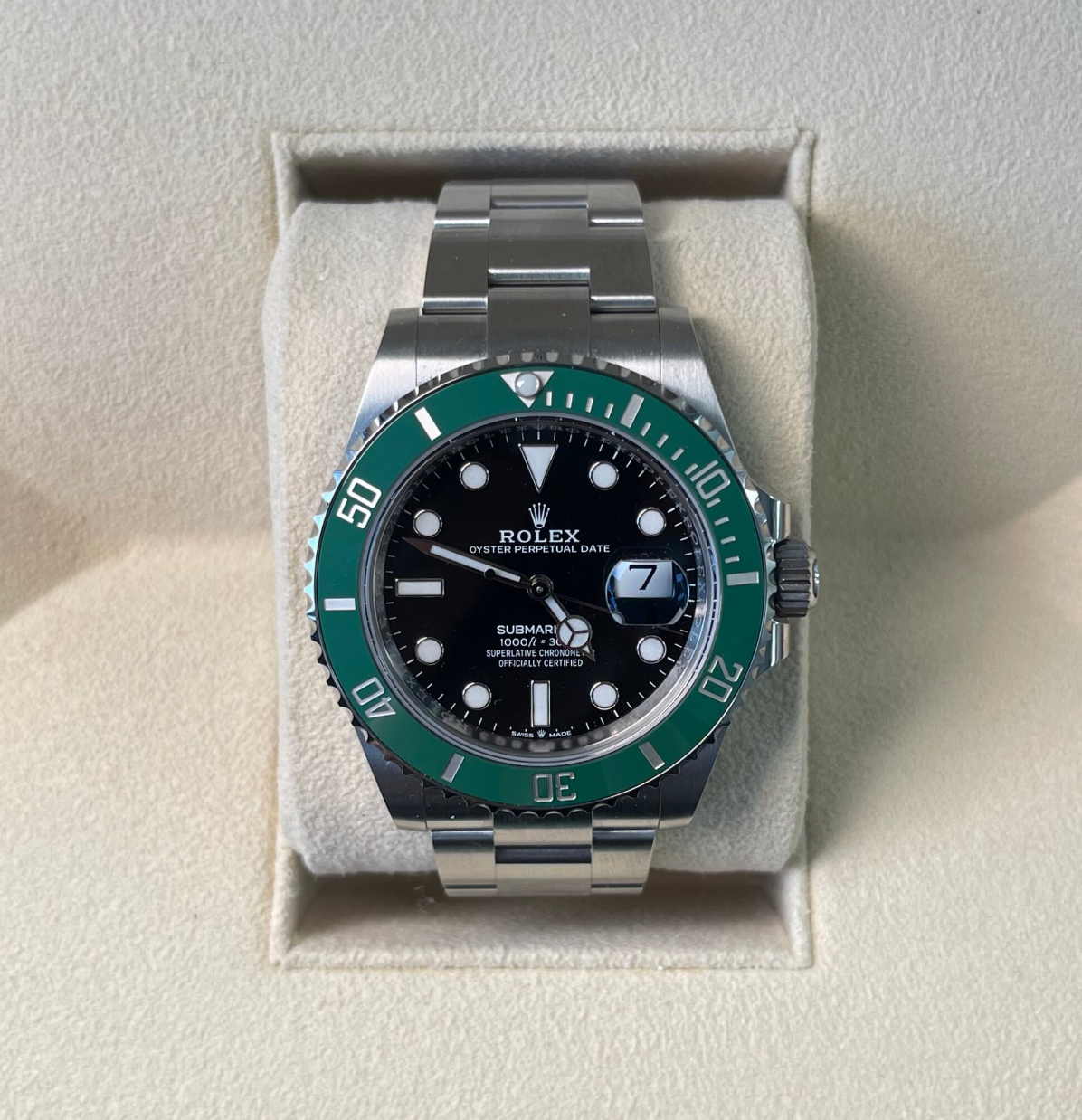 Submariner Date "Starbucks", Oystersteel, 126610LV