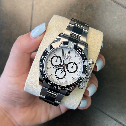Cosmograph Daytona "Panda", Oystersteel, 126500LN