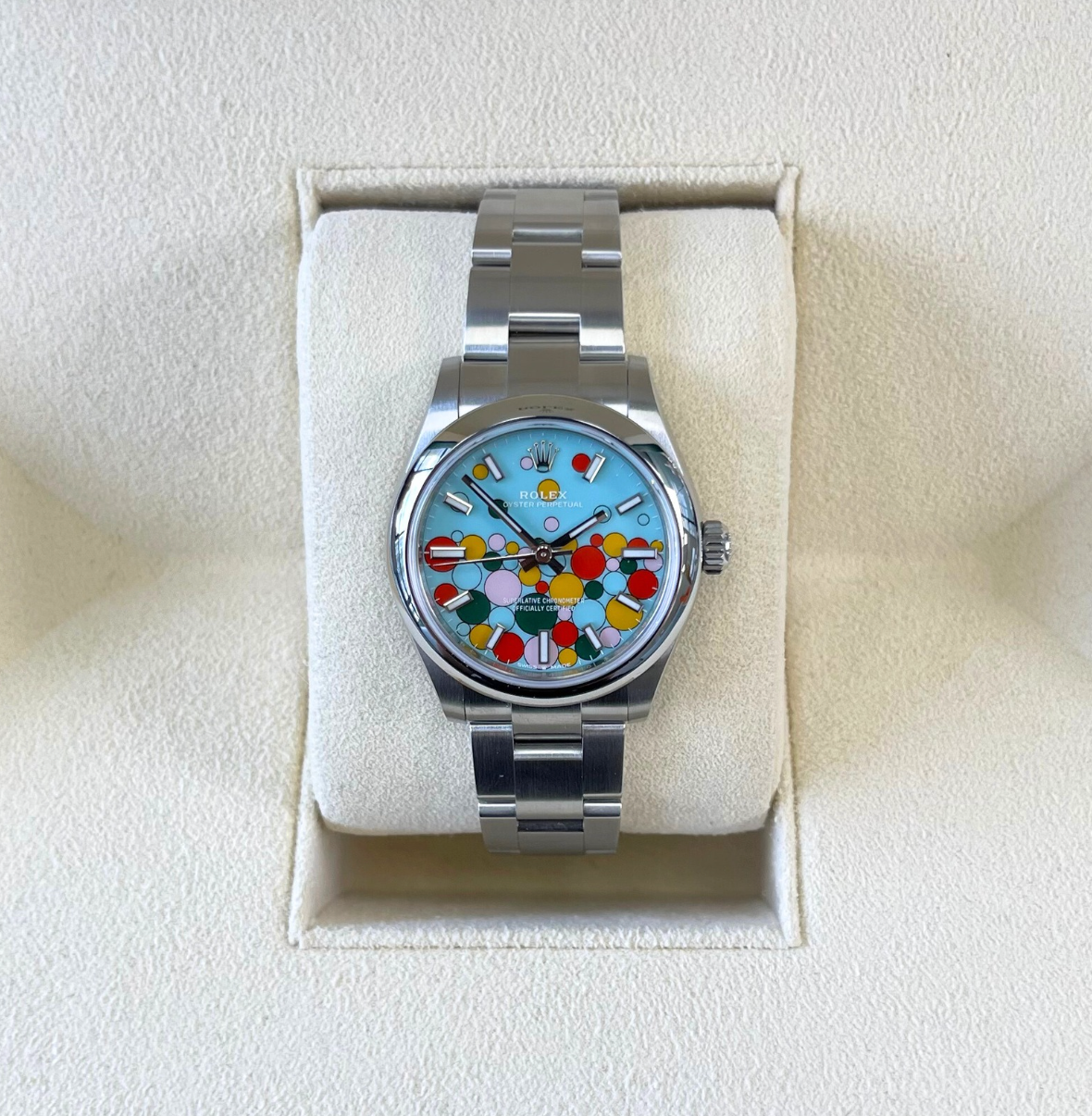Oyster Perpetual 31 "Celebration", Oystersteel, 277200