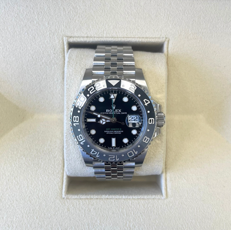 GMT-Master II "Bruce Wayne" Jubilee, Oystersteel, 126710GRNR