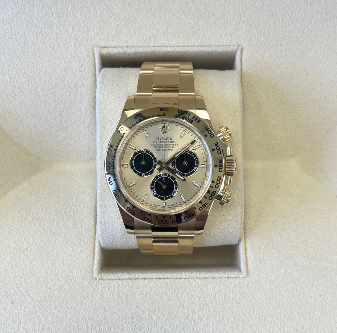 Cosmograph Daytona "Pikachu", Yellow gold, 126508