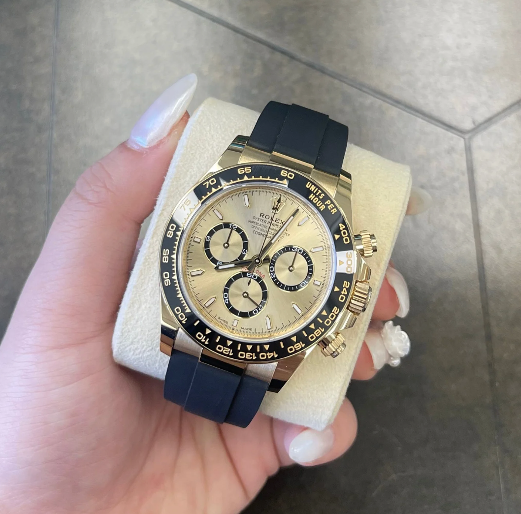 Cosmograph Daytona Oysterflex Golden, Yellow gold, 126518LN