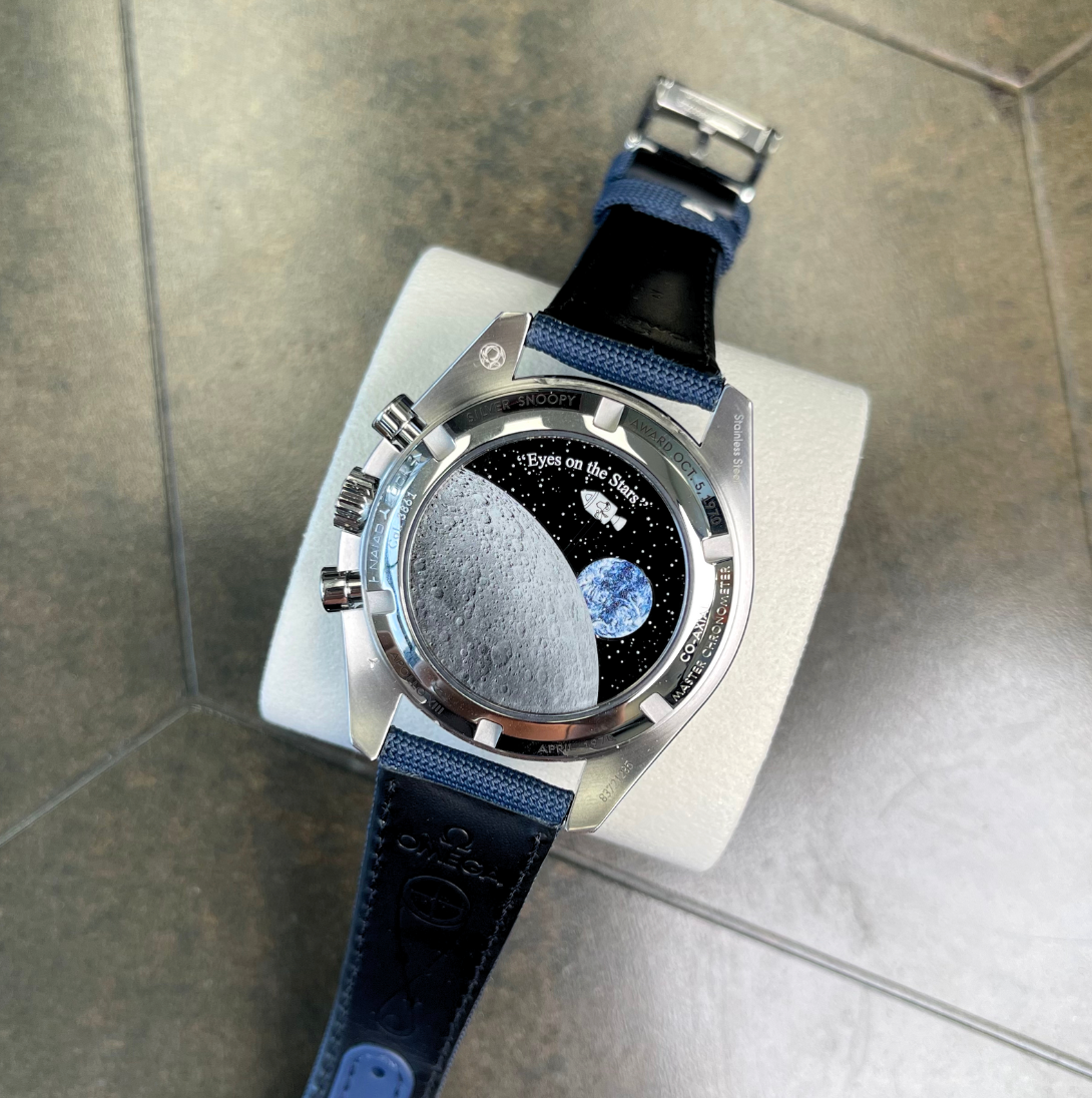 Speedmaster Anniversary Series Snoopy 42, Stainless Steel, 310.32.42.50.02.001