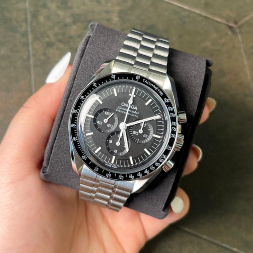 Speedmaster Moonwatch Professional Black, Stainless Steel, 310.30.42.50.01.002