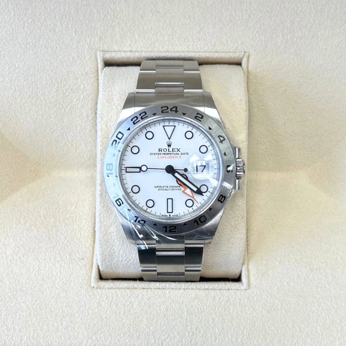 Explorer II Polar, Oystersteel, 226570