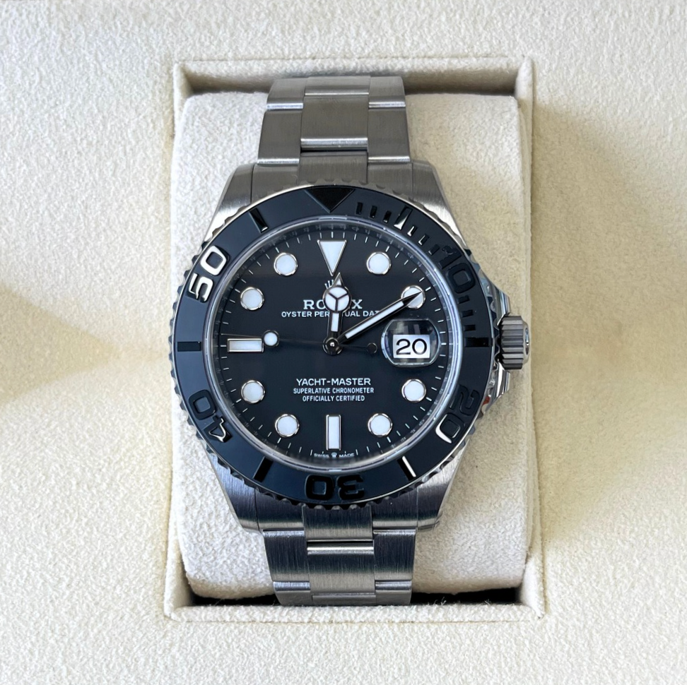 Yacht-Master 42 Black, RLX Titanium, 226627