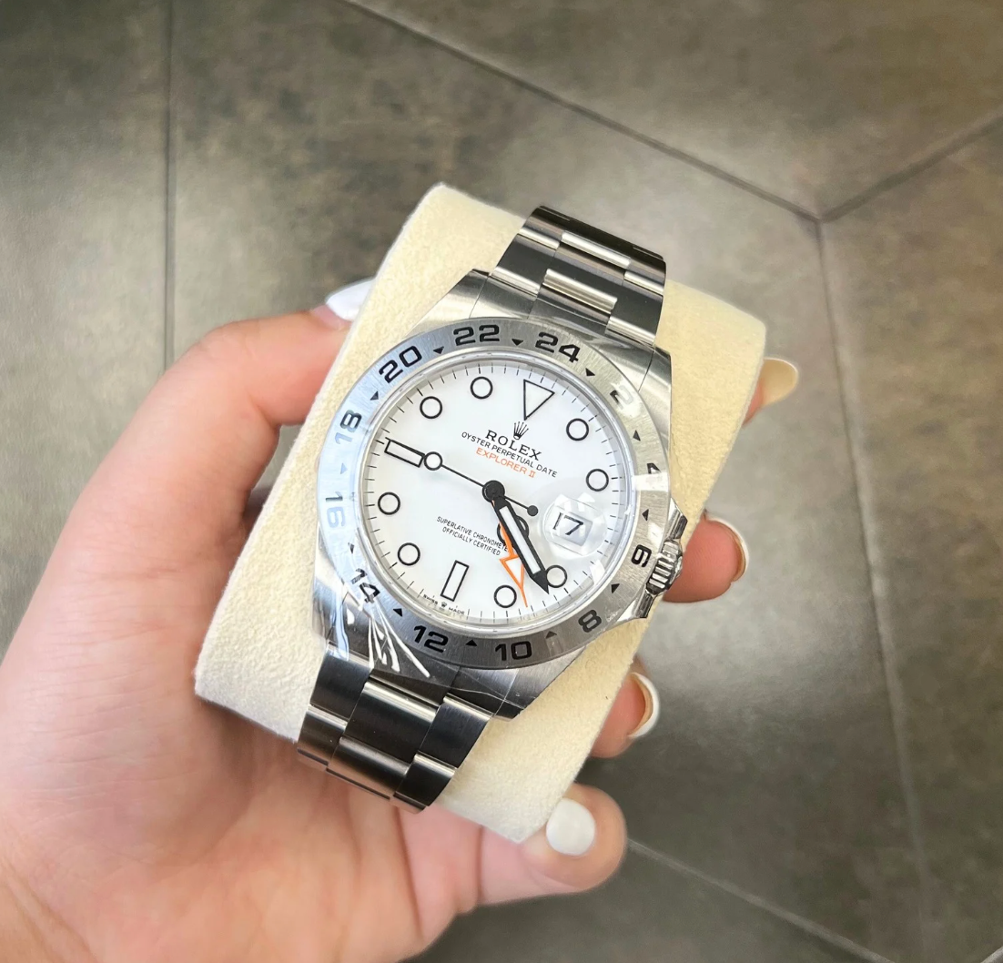 Explorer II Polar, Oystersteel, 226570
