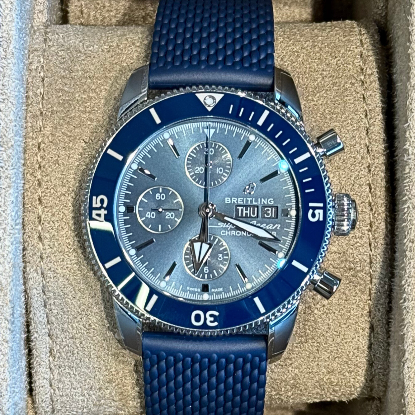 Superocean Heritage Chronograph 44, A13313161C1S1