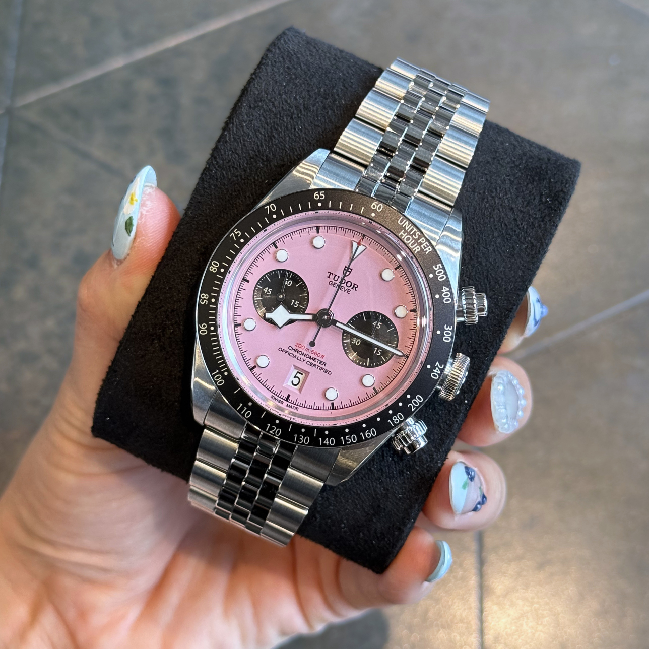 Tudor Black Bay Chrono 41mm Pink, m79360n-0019