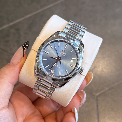 Seamaster Aqua Terra 150M 34mm, Steel on steel, 220.10.34.20.03.002
