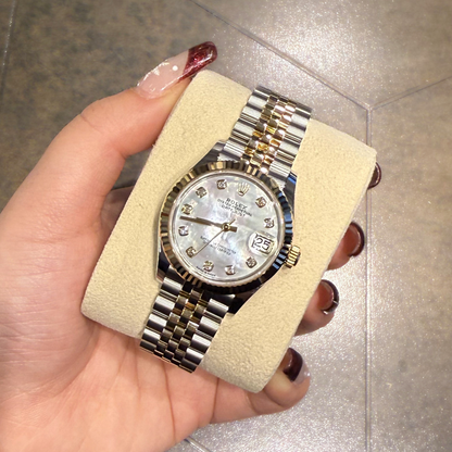 Datejust 31 MOP with Diamond-set Jubilee, Oystersteel and Yellow gold, 278273G