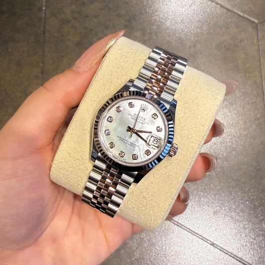 Datejust 31 MOP with Diamond-set Jubilee, Oystersteel and Everose gold, 278271G