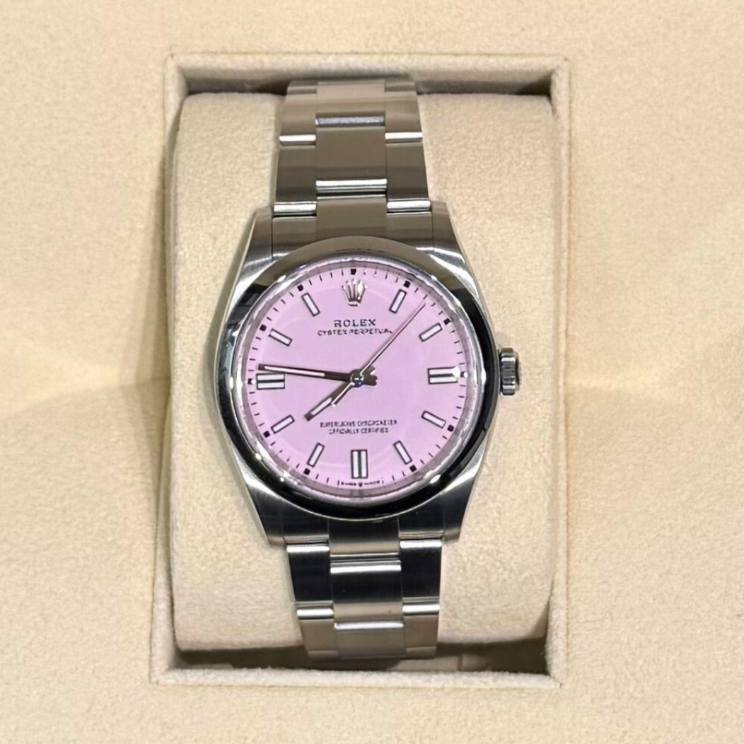 Oyster Perpetual 36 Candy Pink, Oystersteel, 126000