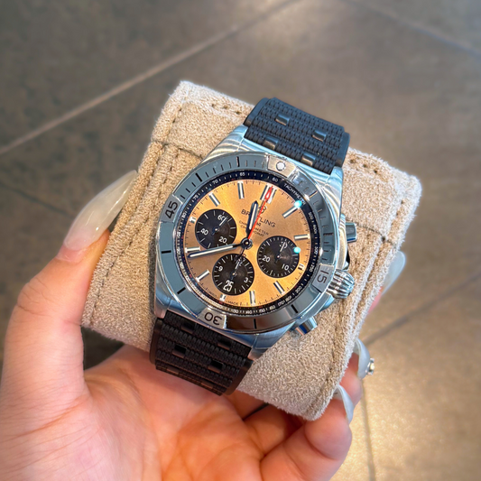 Mens Chronomat B01 42 Salmon, AB0134101K1S1