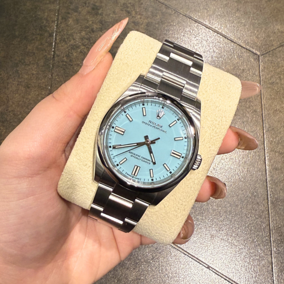 Oyster Perpetual 36 Turquoise Blue, Oystersteel, 126000