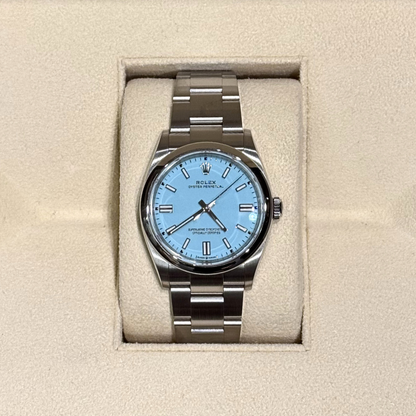 Oyster Perpetual 36 Turquoise Blue, Oystersteel, 126000