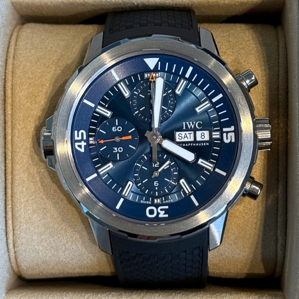 IWC Aquatimer Chronograph Edition “Expedition Jacques-Yves Cousteau” 44 Blue, IW376805