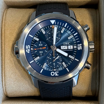 IWC Aquatimer Chronograph Edition “Expedition Jacques-Yves Cousteau” 44 Blue, IW376805