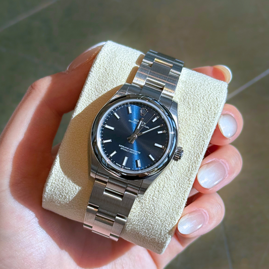 Oyster Perpetual 31 Med Blue, Oystersteel, 277200