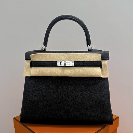 Kelly 25 Togo - (89) Noir