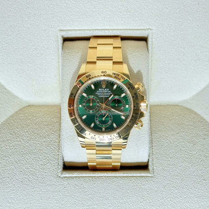 Cosmograph Daytona "John Mayor" Oyster, Yellow gold, 116508